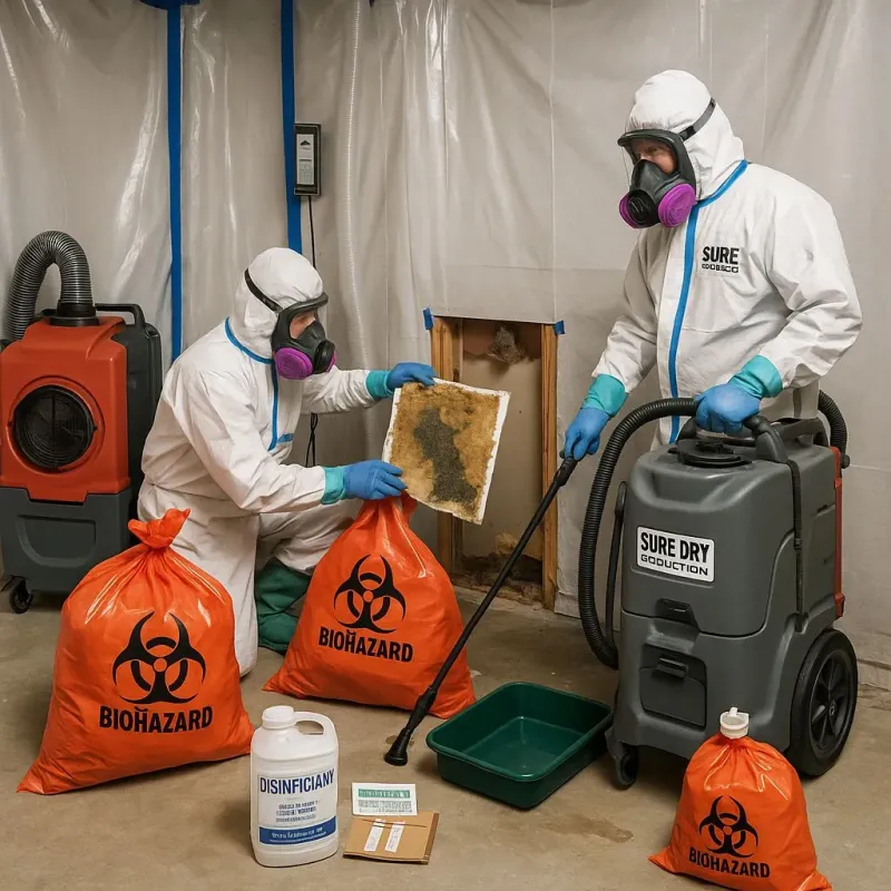 Contaminated Water Handling Protocols process in Piney Point Village, TX