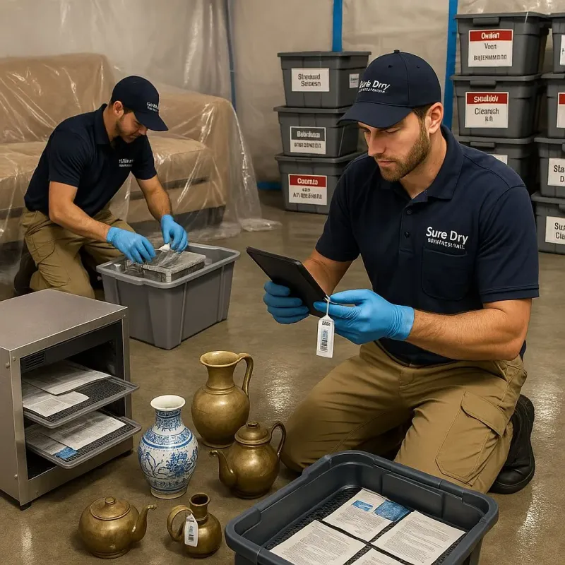 Content Protection and Restoration process in Piney Point Village, TX